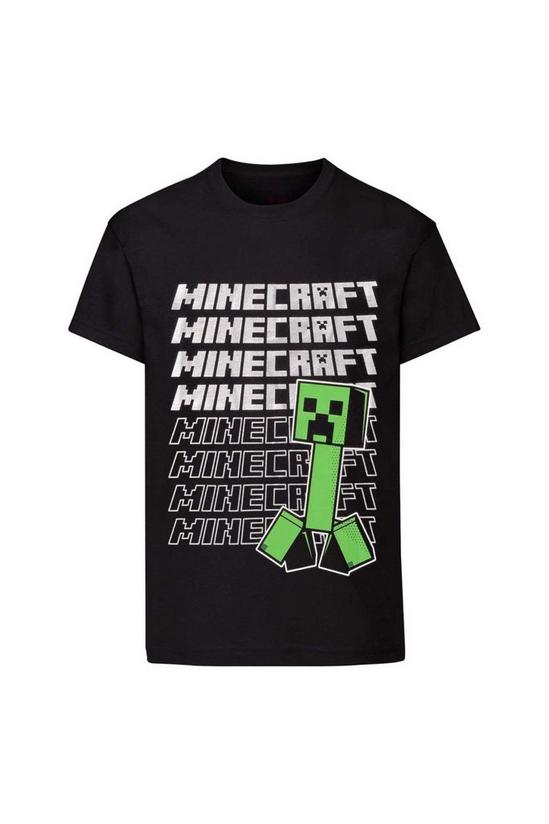 Minecraft Repeat Logo T-Shirt 1
