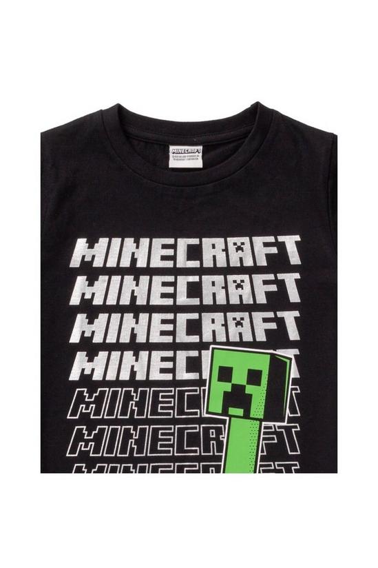Minecraft Repeat Logo T-Shirt 3