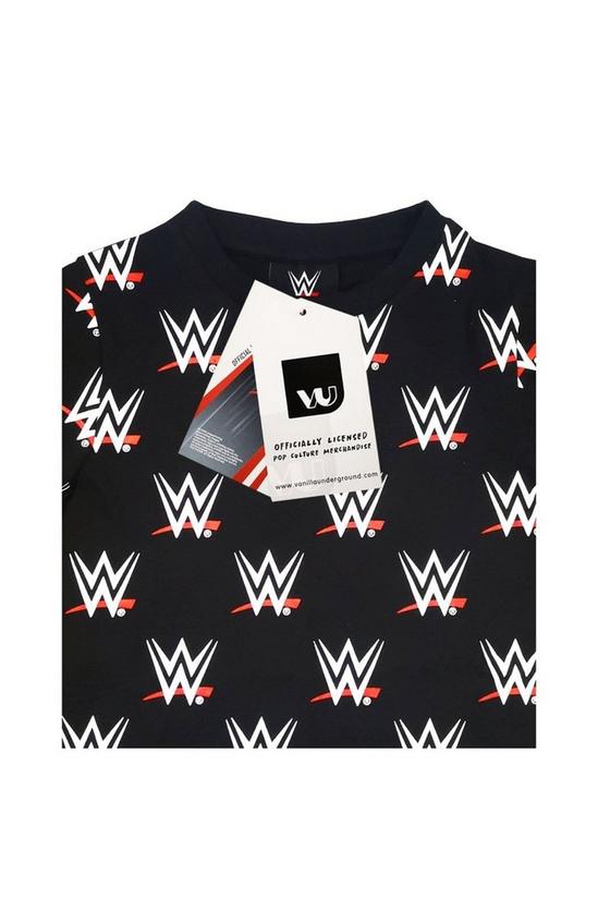 WWE Wrestling All Over Logo T-Shirt 3
