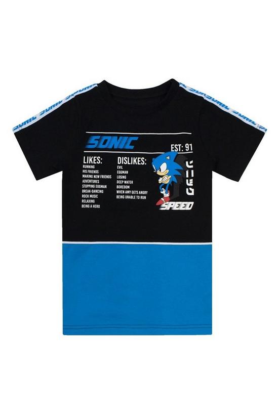 Sonic the Hedgehog Gaming Statistics T-Shirt 1