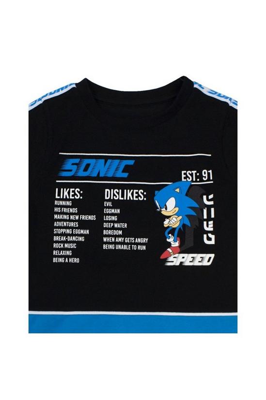 Sonic the Hedgehog Gaming Statistics T-Shirt 4
