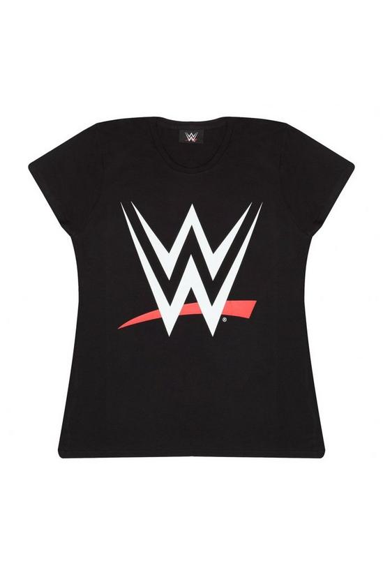 WWE Logo Fitted T-Shirt 1