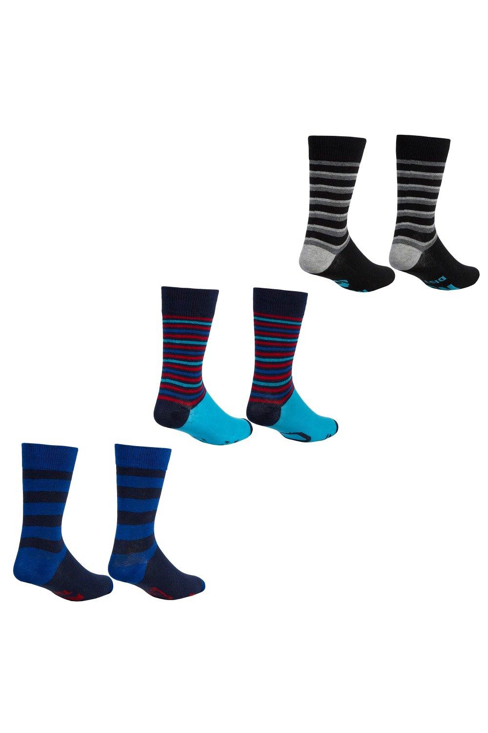 Cotton Rich Novelty Socks (3 Pairs)