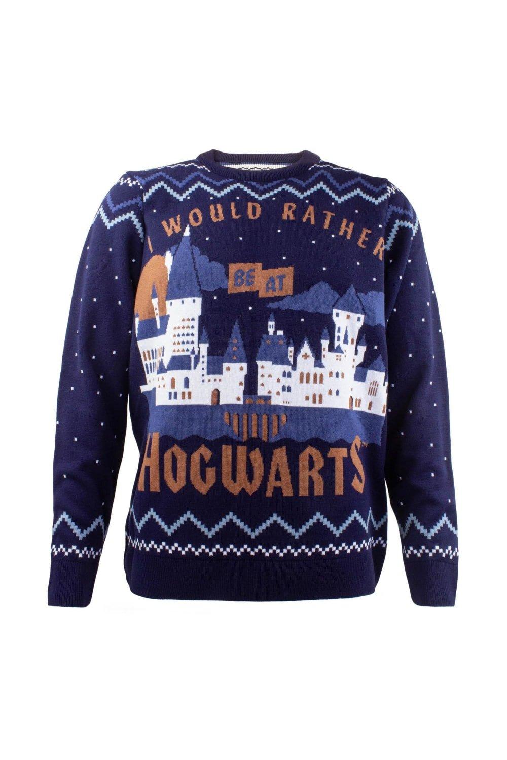 Rather Be At Hogwarts Knitted Jumper