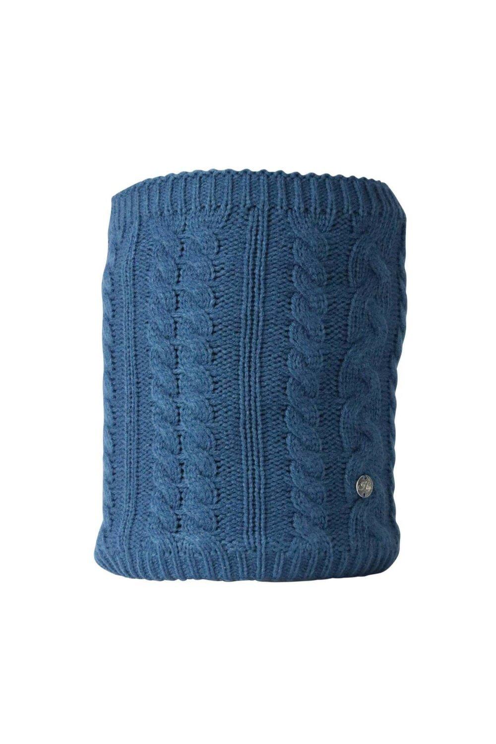 Hy Women's Melrose Cable Knit Snood|blue