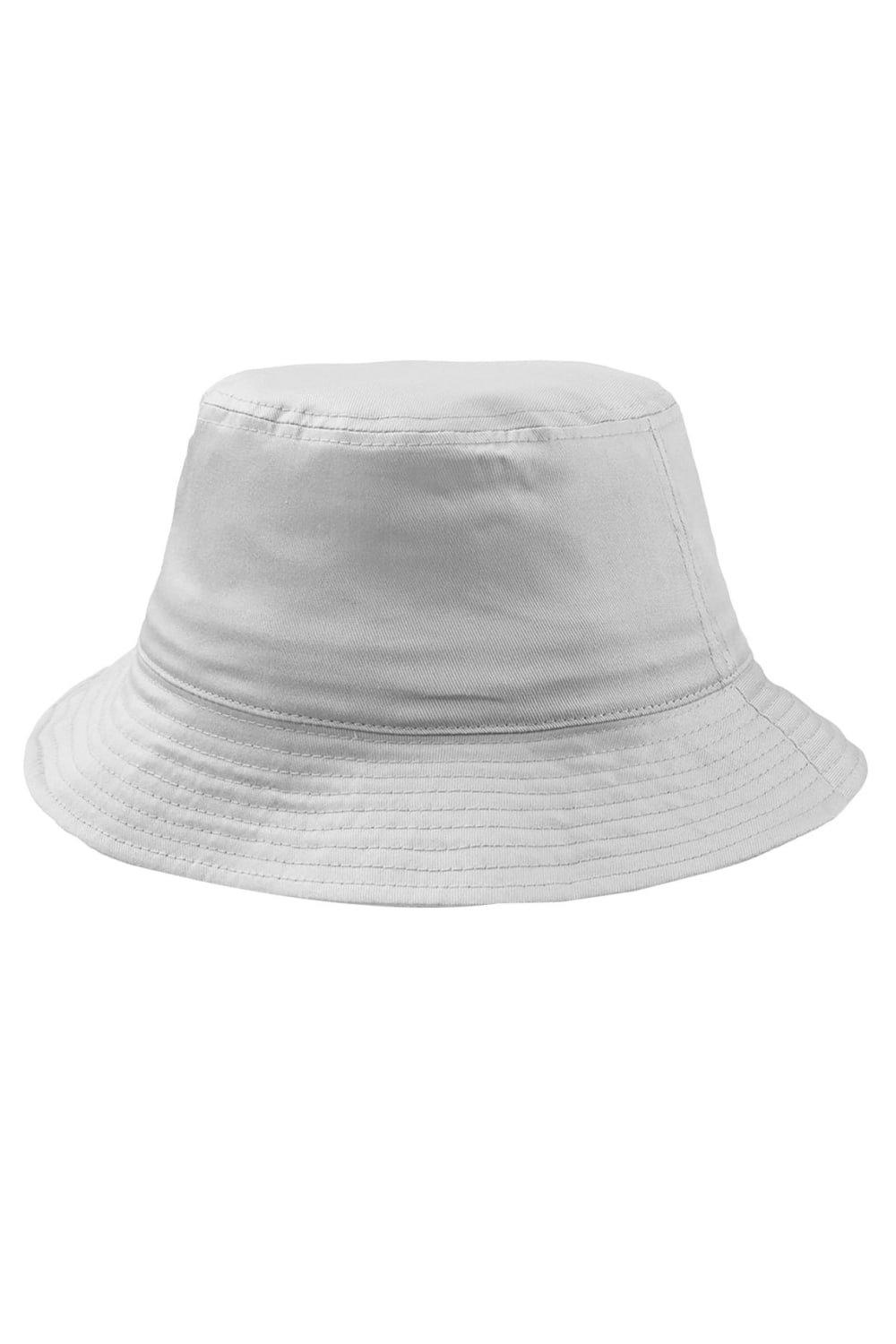 Atlantis Cotton Bucket Hat|white