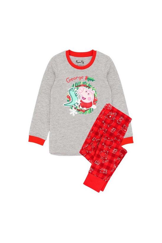 Peppa Pig George Pig Christmas Pyjama Set 1
