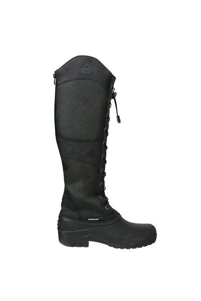Mont Maudit Leather Long Riding Boots