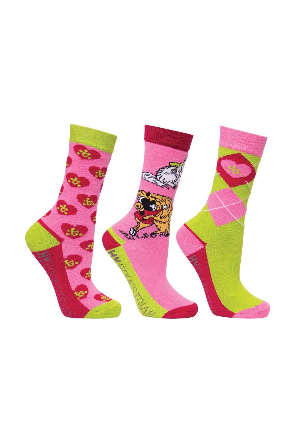 Thelwell Collection Hugs Socks (Pack of 3)