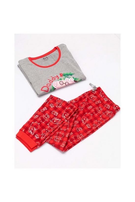 Peppa Pig Daddy Pig Christmas Pyjama Set 2