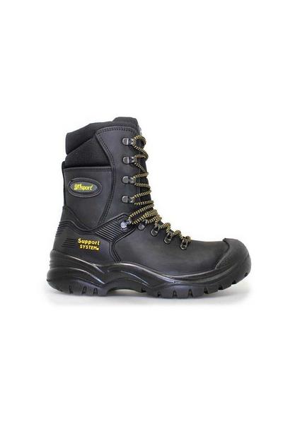 Combat Waxy Leather Safety Boots
