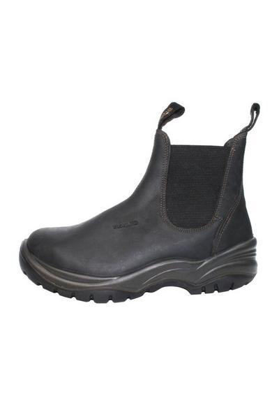 Excavator Waxy Leather Safety Boots