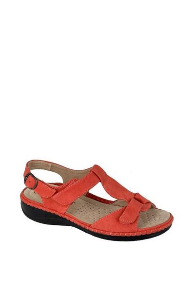 Buckle Leather Lined Sandals