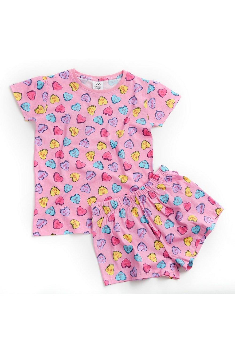 4Kidz Love Heart Pyjama Set