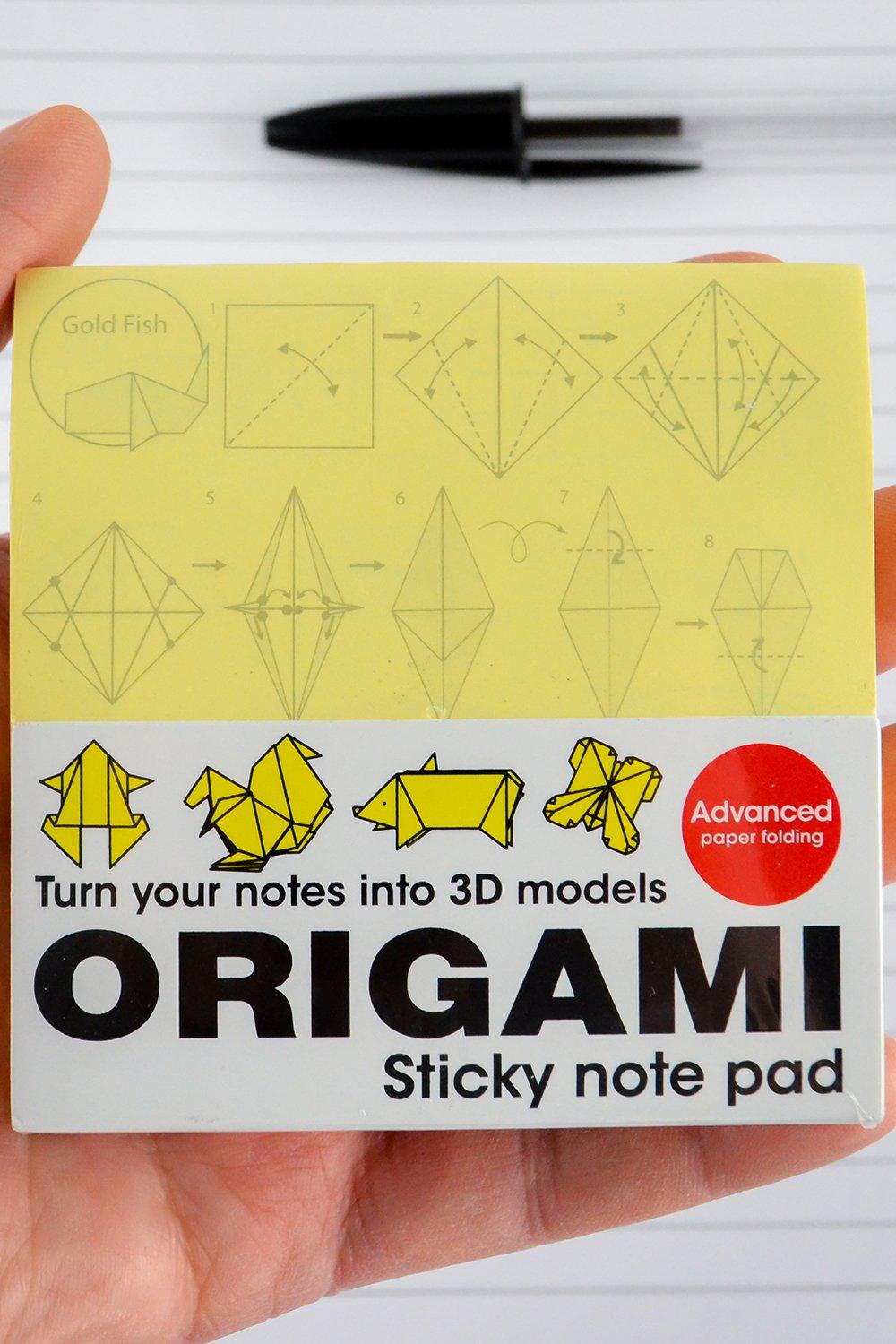 Suck UK Origami Sticky Note Pad | kids