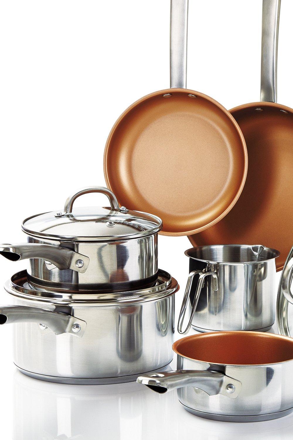 Stainless Steel 8 Piece Cookware Set