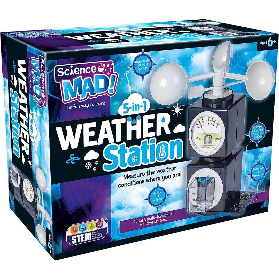 5 In 1 Weather Station For Kids