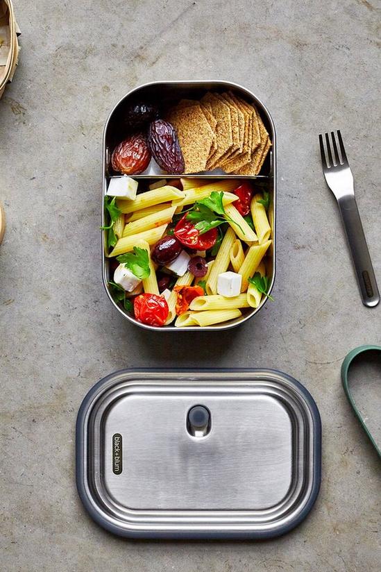 Black + Blum Stainless Steel Lunch Box - Olive 1