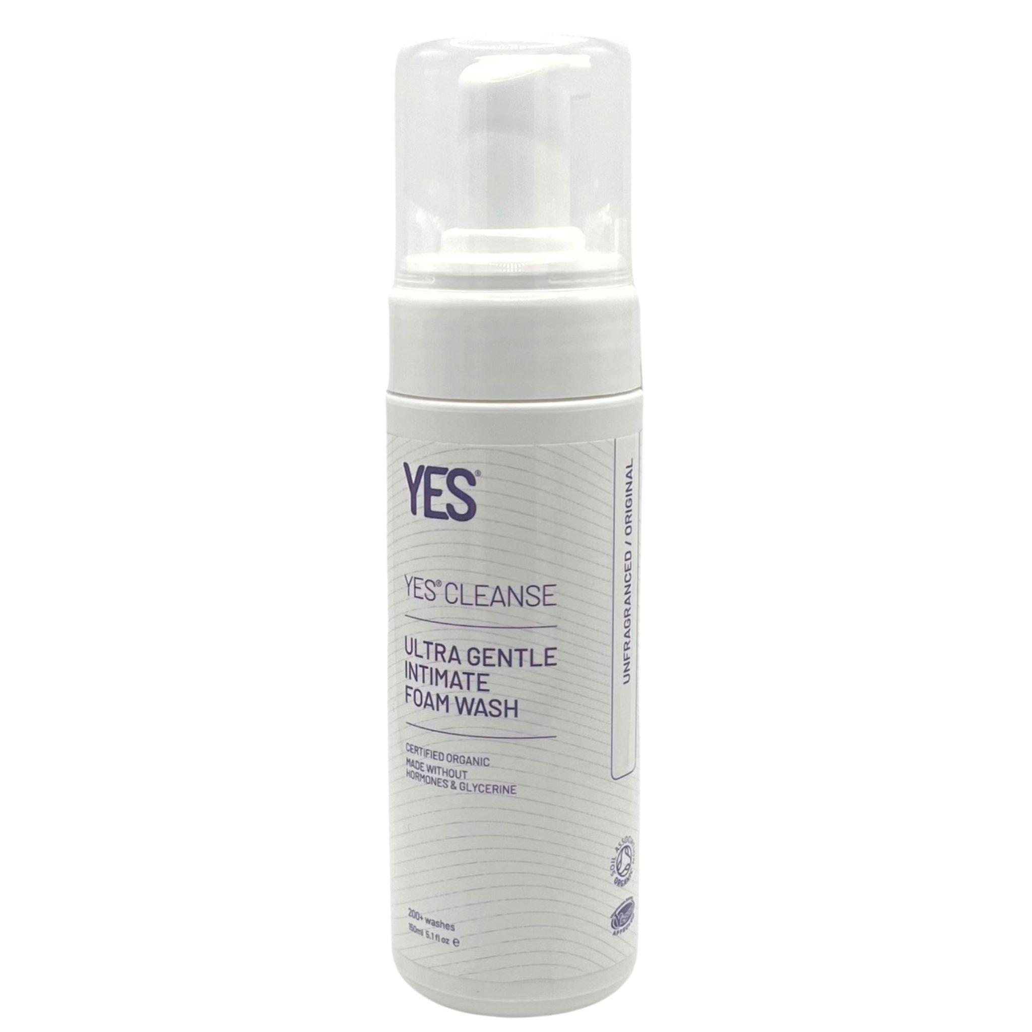 YES Ultra Gentle Unscented Organic Intimate Wash 150ml
