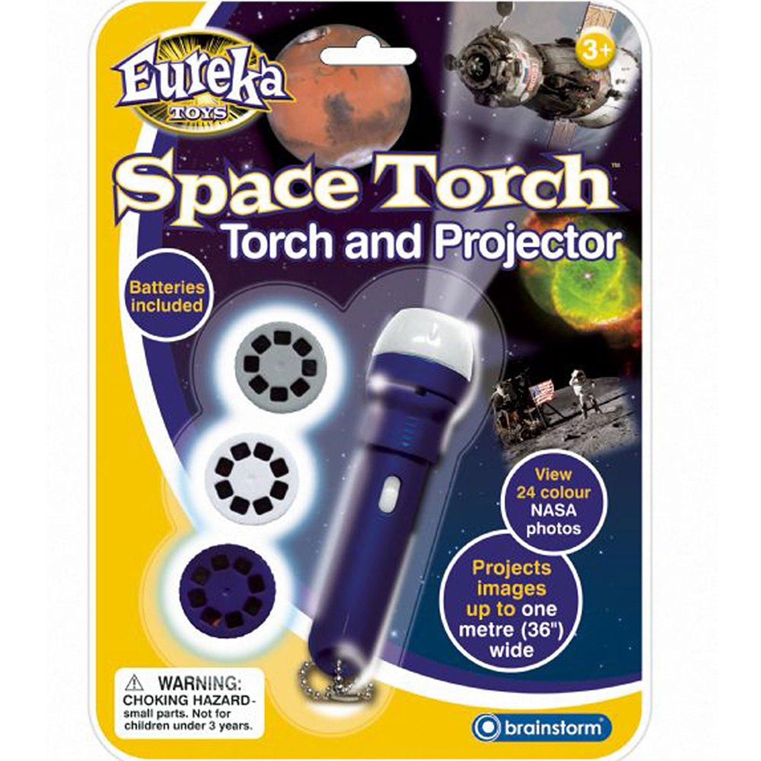 Eureka Toys Space Torch And Projector (Styles Vary, One Supplied)