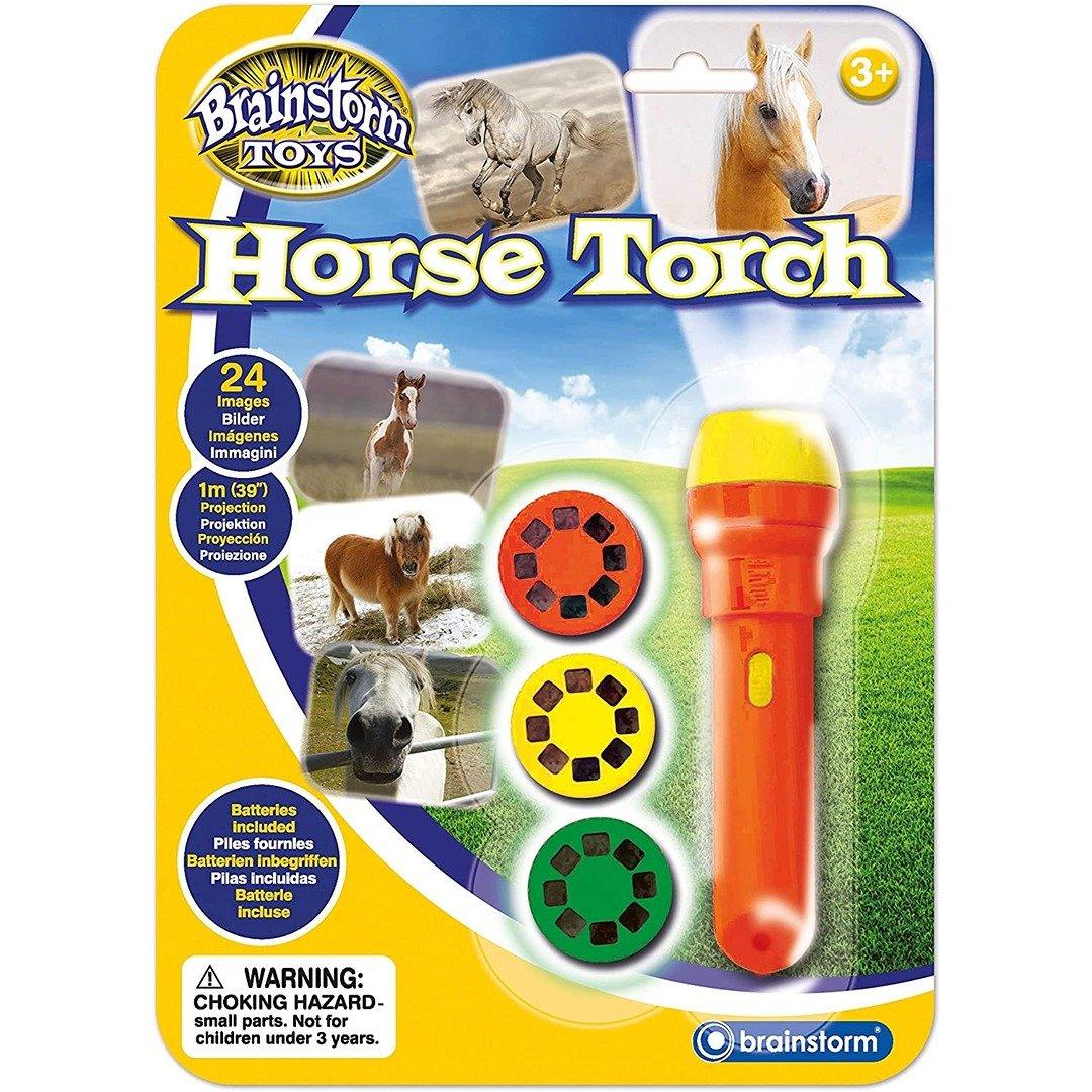 Toys Horse Torch and Projector