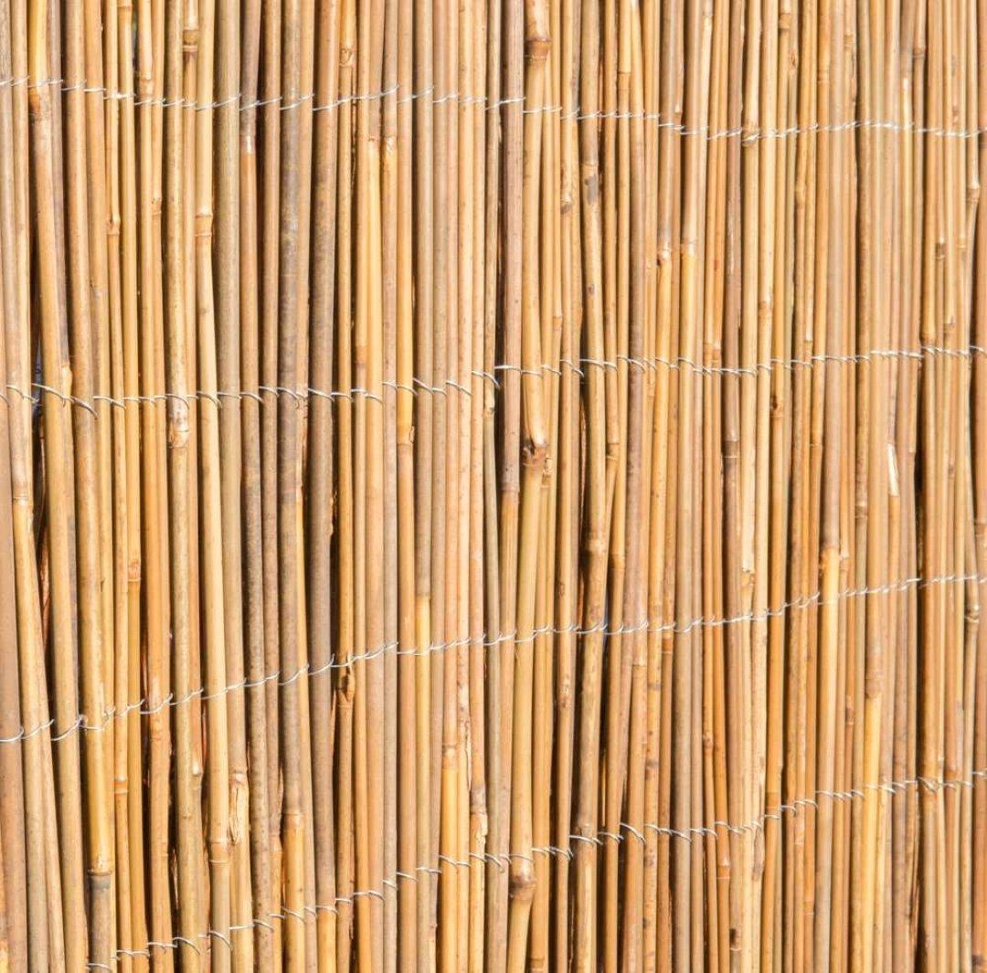 Bamboo Cane Natural Garden Screening Roll Privacy W400cm x H150cm