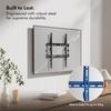 VonHaus Suitable for 32-70" Screens, Flat to Wall TV Bracket thumbnail 2