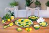 Verano Spanish Ceramics Signature Lemons Hand Painted Ceramic Kitchen Dining Large Platter (Diam) 42cm thumbnail 6