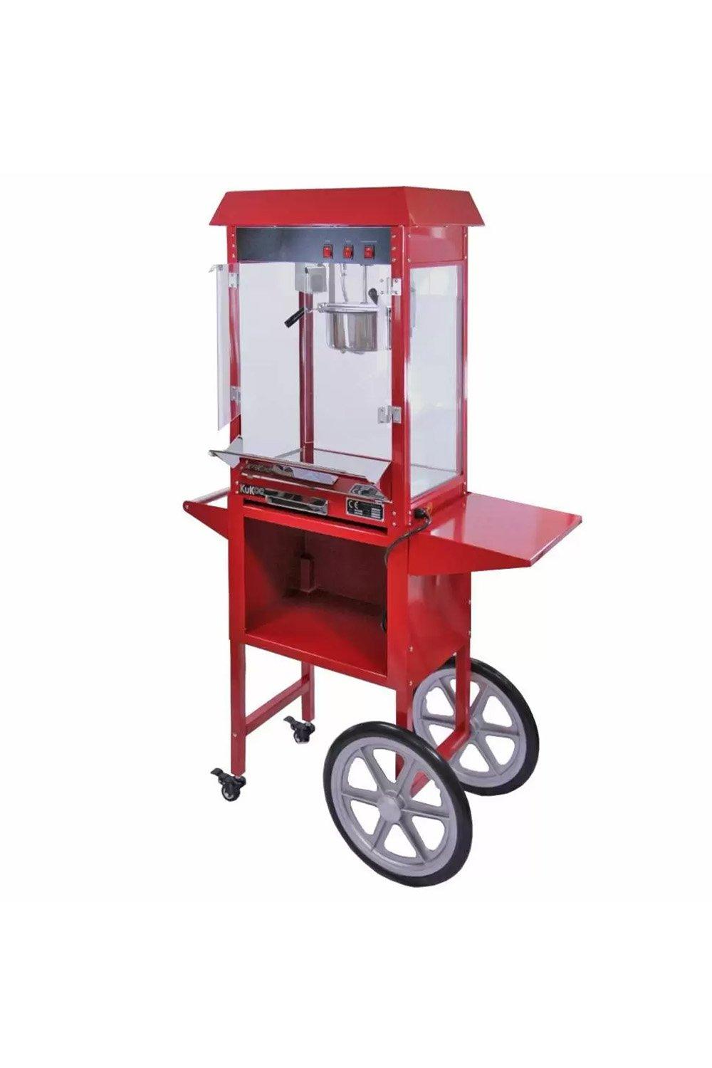 Commercial 8oz Popcorn Maker Machine & Cart