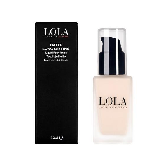 Lola Matte Long Lasting Liquid Foundation 25ml - R040 -Warm undertone  Warm Ivory 2