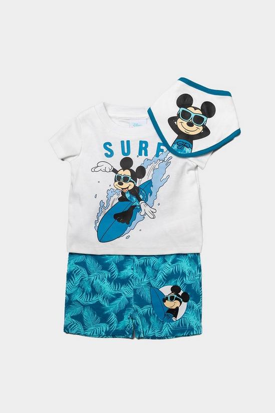 Disney Baby Mickey Mouse Surfing 3-Piece Outfit 1
