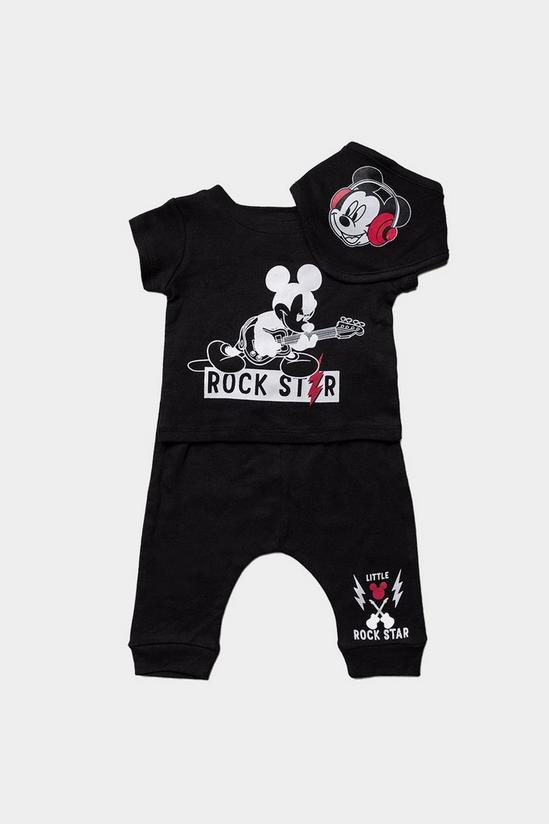 Disney Baby Mickey Mouse Rockstar 3-Piece Outfit 1