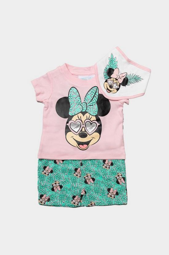 Disney Baby Minnie Mouse Tropical 3-Piece Outfit 1