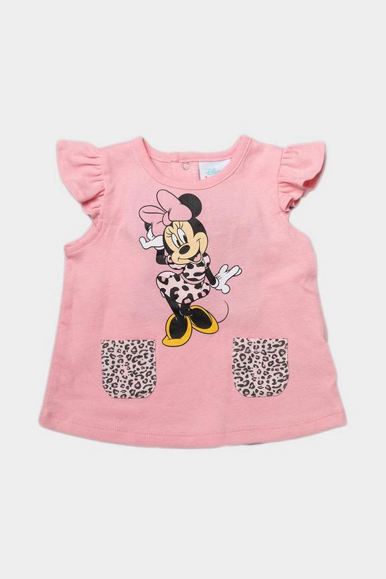 Disney Baby Minnie Mouse Leopard 3-Piece Outfit 3