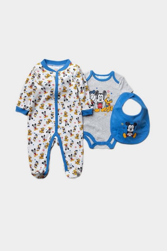 Disney Baby Mickey Mouse 3-Piece Gift Set 1