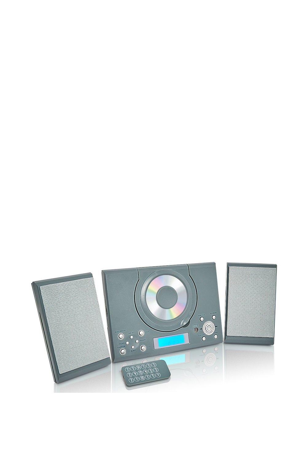 Grouptronics HIFI with CD Player  Radio & AUX IN Socket For Connecting  Phone MP3 Player Tablet or IPod|grey