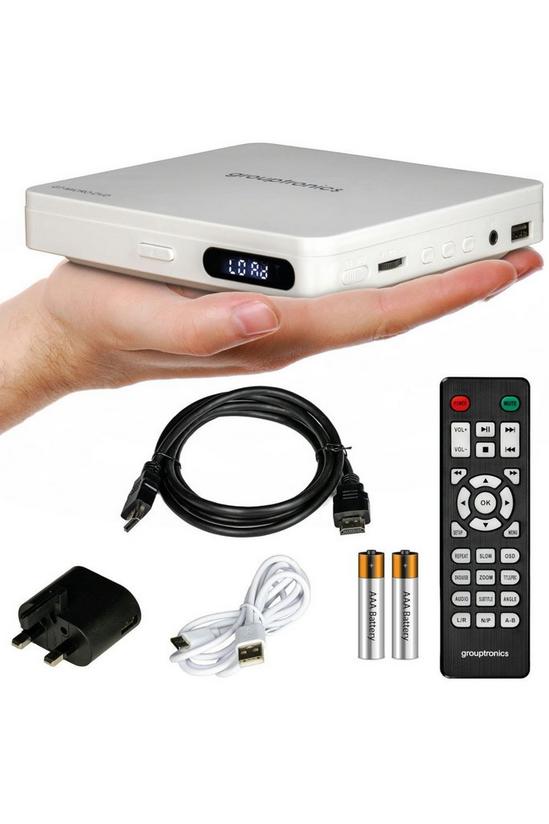 Grouptronics Small Mini Multi Region HDMI DVD Player For TV Powered From USB Socket or Included UK Mains 3