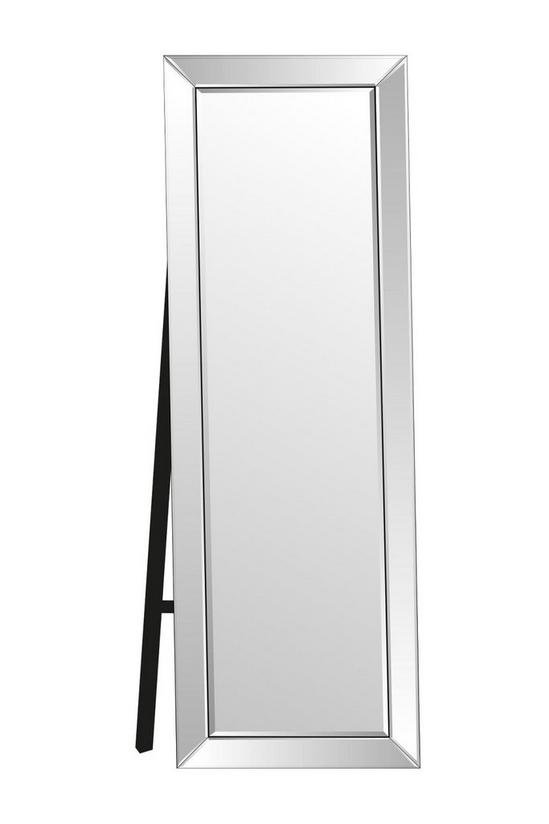 MirrorOutlet 'Horsley' All Glass Free Standing Modern Cheval Mirror 170 x 58 CM 2