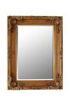 MirrorOutlet 'Carved Louis' Gold Decorative Wall Mirror 122 x 91 CM thumbnail 2