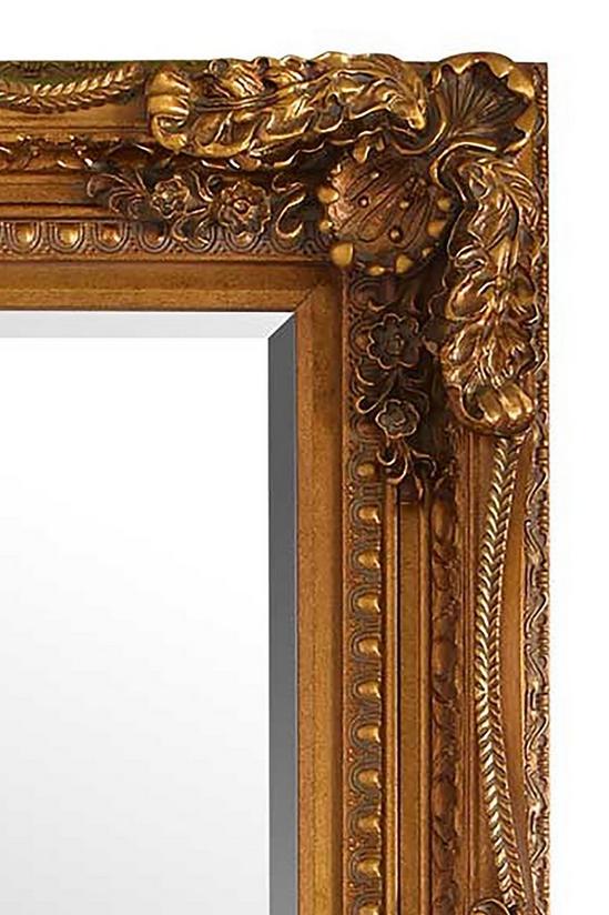 MirrorOutlet 'Carved Louis' Gold Decorative Wall Mirror 122 x 91 CM 3