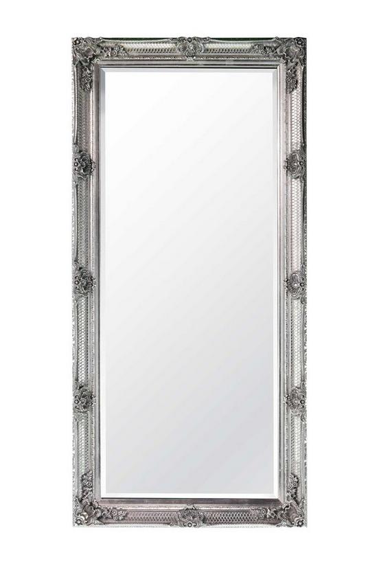 MirrorOutlet 'Abbey' Full Length Silver Decorative Ornate Leaner Wall Mirror 5Ft5 X 2Ft7 (168cm X 78cm) 2