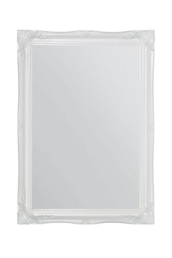 MirrorOutlet "Hamilton" White Shabby Chic Decorative Design Wall Mirror 107cm x 76cm 2