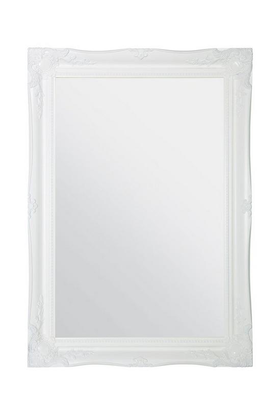 MirrorOutlet "Hamilton" White Shabby Chic Design Wall Mirror 91cm x 66cm 2
