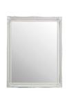 MirrorOutlet "Hamilton" White Shabby Chic Decorative Design Wall Mirror 117cm x 91cm 3ft10 X 3ft thumbnail 2