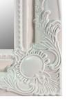 MirrorOutlet "Hamilton" White Shabby Chic Decorative Design Wall Mirror 117cm x 91cm 3ft10 X 3ft thumbnail 3