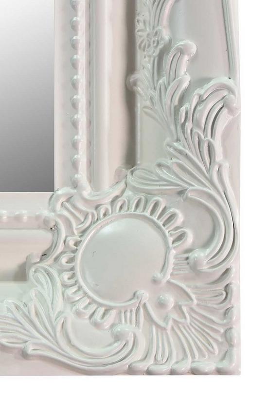 MirrorOutlet "Hamilton" White Shabby Chic Decorative Design Wall Mirror 117cm x 91cm 3ft10 X 3ft 3