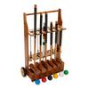 Uber Games Family Croquet Set – 6 Player, with Wooden Trolley thumbnail 1