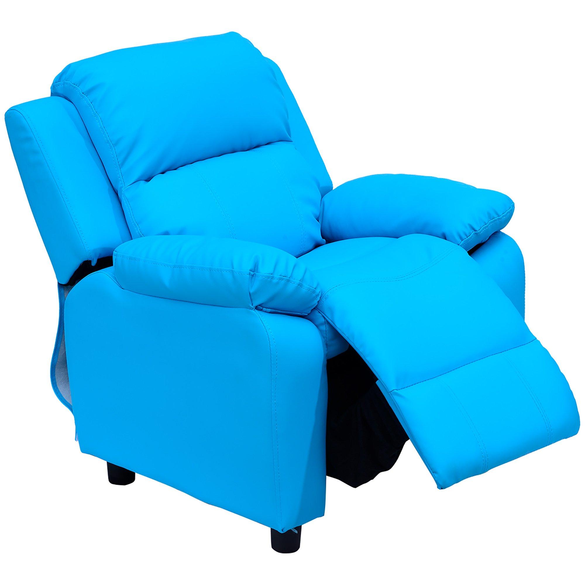 Children Recliner Armchair Game Chair Sofa Children Seat In PU Leather