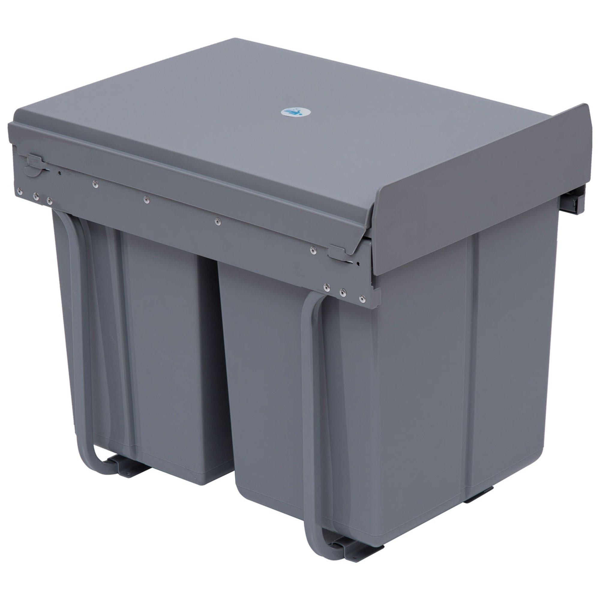 Recycle Waste Bin 40L Automatic Kitchen Waste Dust Touchless