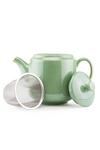 Scandi Home Frederiksberg Ceramic Teapot with Stainless Steel Infuser  1L thumbnail 2